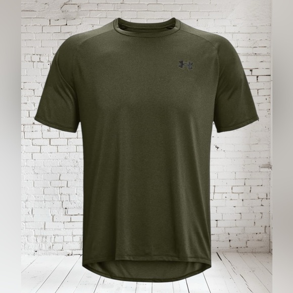 Under Armour Men’s T-Shirt Small NWT Olive Green | Performance Basic - Picture 1 of 8